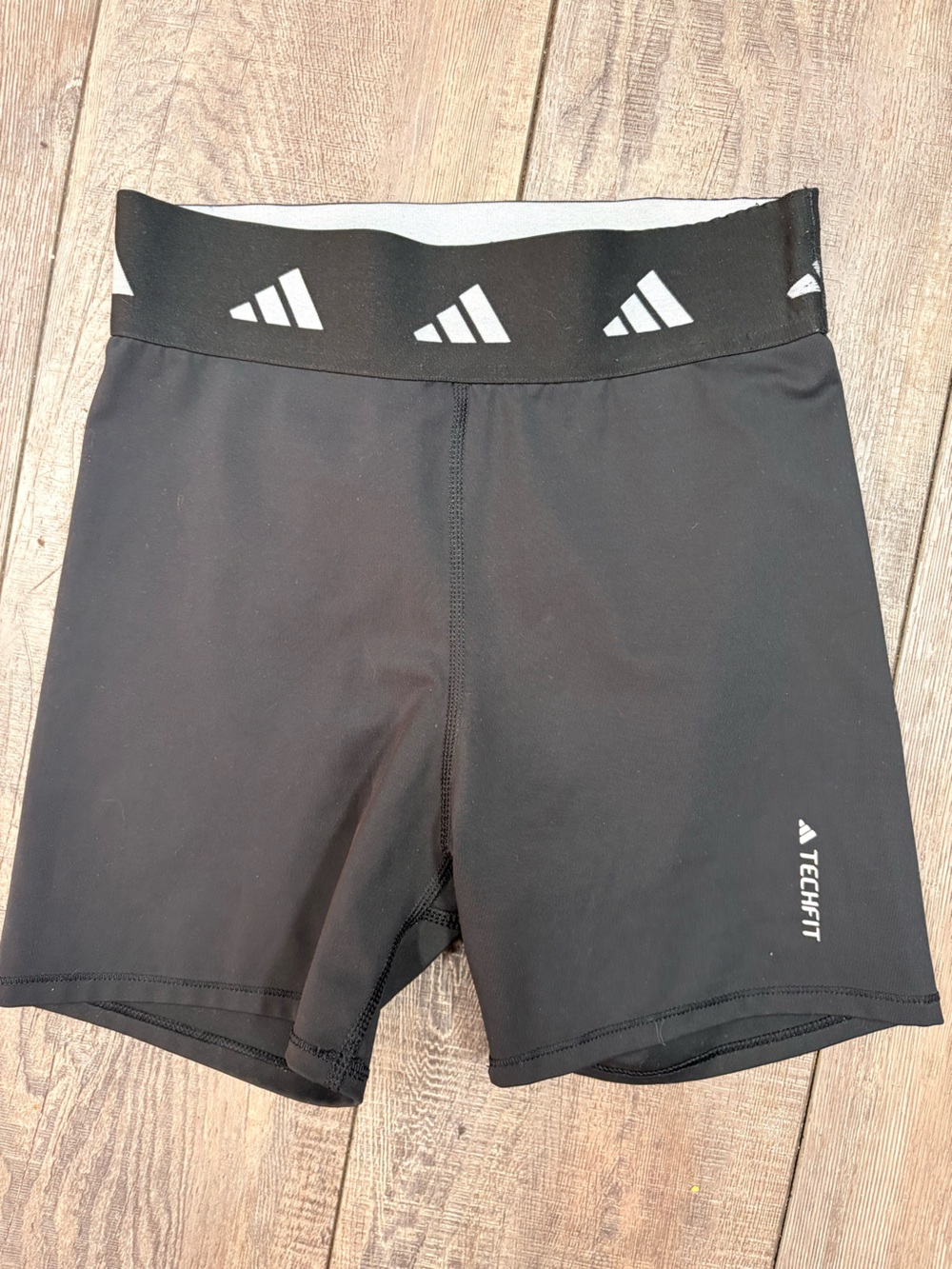 adidas Techfit Women's Black Athletic legging Shorts size XS